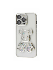 Чохол Shining Bear Case для Apple iPhone 13 Pro Silver Silver (6931940857)