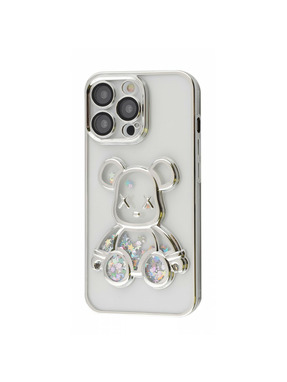 Чохол Shining Bear Case для Apple iPhone 13 Pro Silver (6931940857)