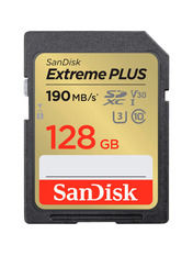 Карта пам'яті SanDisk Extreme Plus 128 ГБ SDXC 128GB Class 10 UHS-I (SDSDXWA-128G-GNCIN)