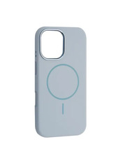 Чохол UAG Copy Liquid Silicone Case Metal Camera MagSafe для Apple iPhone 16 Pro Max Sky Blue Sky Blue (6951820374)