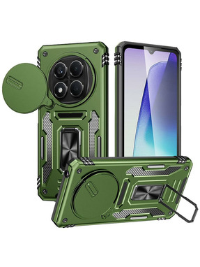 Чохол Camshield Army Ring для Xiaomi Redmi Note 14 Pro 4G/5G Army Green (6938175024)