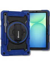 Чохол BeCover Horizontal handle Samsung Galaxy Tab S10 FE Plus (SM-X620/SM-X626) Синій Deep Blue