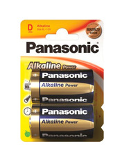 Батарейка Panasonic D (R20, LR20) Alkaline 2шт (LR20REB/2BP)