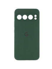 Чохол Silicone Cover Silicone Cover Full Camera with logo для Google Pixel 9 Pro Cyprus Green