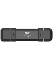Портативний SSD Silicon Power DS72 1TB USB 3.2 Black (SP001TBUC3S72VPK) 1 ТБ