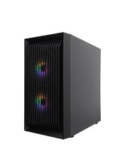 Корпус 1stPlayer BS-2-3F1-BK Mini-Tower Black