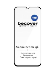 Захисне скло BeCover 10D для Xiaomi Redmi 15С 4G/5G глянсове (713908)