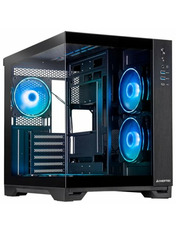 Корпус Chieftec VISIO Без БЖ Midi-Tower Midi-Tower Black (GM-30B-TG-OP)