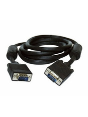 Кабель передачі відео Patron VGA (M) to VGA (M) 5 5m Black (CAB-PN-VGA-VGA-50)