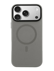 Чохол BeCover FIBRA ArcLine Case with MagSafe для Apple iPhone 17 Pro Grey Grey (715384)