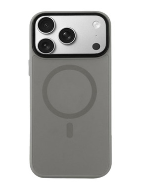 Чохол BeCover FIBRA ArcLine Case with MagSafe для Apple iPhone 17 Pro Grey (715384)