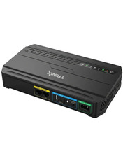 ДБЖ для роутера Trinix TRX-MUPS 24Ah LiFePo4 Black 18 1848 1xDC+1xUSB+1xType-C+PoE OUT 18W 24Ah LiFePo4 5V/9V/12V/24V/48V Black (42-00173)