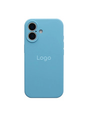 Чохол Silicone Case Full Aquarelle для Apple iPhone 17 Air Cornflower