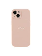 Чохол Silicone Case Full Size with Frame для Apple iPhone 15 Pink Sand Pink Sand (6937418025)