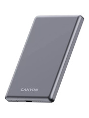 Павербанк Canyon OnCharge 505 Slim 1xUSB-C 5000 20 20W 5000mAh Grey Grey