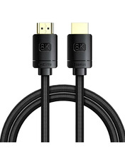 Кабель передачі відео Baseus High Definition Series v.2.0 HDMI (M) to HDMI (M) 1 1m Black (CAKGQ-J01)