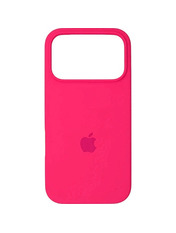 Чохол Silicone Silicone Case Full Aquarelle для Apple iPhone 17 Pro Shiny Pink