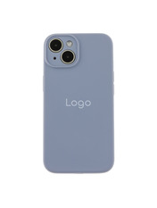 Чохол Silicone Case Full Size with Frame для Apple iPhone 13 Lavender Grey Lavender Grey (6915820374)