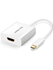 Відео адаптер Ugreen Type-C (M) to HDMI (F) White (UGR-40273)