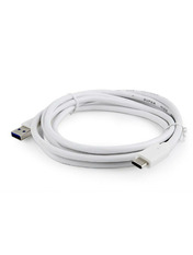 Кабель синхронізації Cablexpert USB to Type-C White 1,8 1,8m White (CCP-USB3-AMCM-6-W)