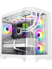 Корпус GameMax Hype-A Midi-Tower White