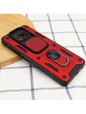 Чохол Camshield Serge Ring Magnet для Xiaomi Poco X3/X3 Pro Red