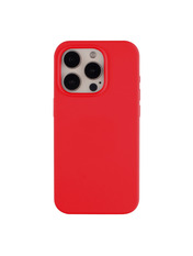 Чохол Soft Silicone Case Full Size для Apple iPhone 15 Pro Max Red Red (6925831407)