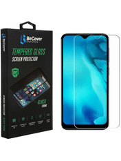 Захисне скло BeCover Crystal Clear Glass для Tecno Pop 5 (BD2p) глянсове (707874)