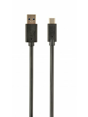 Кабель синхронізації Cablexpert USB to Type-C Black 0,5 0,5m Black (CCP-USB3-AMCM-0.5M)