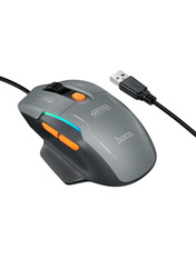 Мишка Hoco Reddy RGB GM52 Чорний Black (6942007680967)