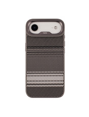 Чохол Kajsa Resort Collection Gradient Stripe with MagSafe O-Ring для Apple iPhone 17 Air Grey Grey (6931805274)