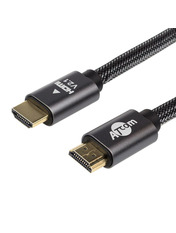 Кабель передачі відео ATcom v.2.1 HDMI (M) to HDMI (M) 15m Black (23715)