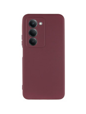 Чохол GETMAN Liquid Silk для Xiaomi Redmi 15 Marsala