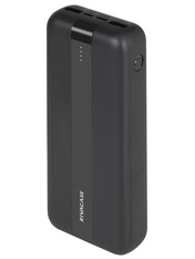 Павербанк RivaCase Rivapower VA2081 1xUSB-C + 2xUSB-A 10 20000 Black 10W 20000mAh Black