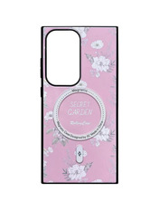 Чохол TPU Secret Garden MagSafe для Samsung Galaxy S25 Ultra Pink