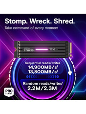 SSD накопичувач Crucial T710 M.2 1TB 1TB PCIe NVMe (CT1000T710SSD5)