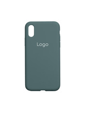 Чохол Silicone Case Full Size (AA) для Apple iPhone XS Max Pine Green Pine Green (6952817403)
