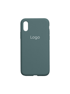 Чохол Silicone Case Full Size (AA) для Apple iPhone XS Max Pine Green (6952817403)