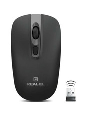 Мишка REAL-EL RM-350W Black