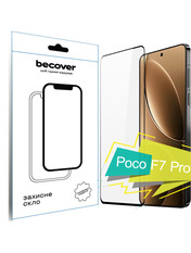 Захисне скло BeCover для Xiaomi Poco F7 Pro Глянсова BOX глянсове (713416)