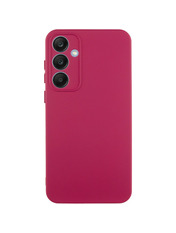 Чохол GETMAN Liquid Silk для Samsung Galaxy G721 S24 FE Marsala