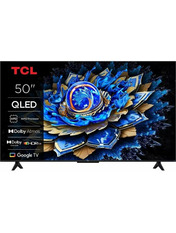 Телевізор TCL T69C 50" 4K UHD (3840х2160) Black Так 50" Smart TV Black (50T69C)