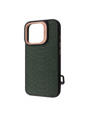 Чохол UAG Copy Snake Pattern with Magnetic Ring для Apple iPhone 16 Pro Olive Olive (6993817542)