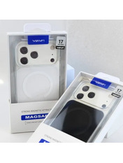 Чохол CLEAR COLOR CASE MAGSAFE для Apple iPhone 17 Pro Max White