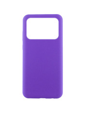 Чохол Silicone Cover Silicone Case (HC) для Xiaomi Poco X6 Pro Amethyst