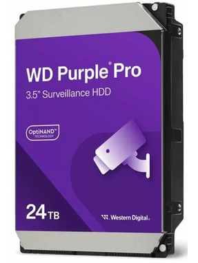 HDD накопичувач Western Digital Purple Pro 24TB 7200rpm 512MB 3.5" (WD241PURP)