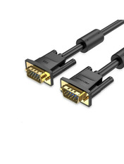 Кабель передачі відео Vention VGA to VGA 5 5m 90° Black
