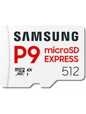 Карта пам'яті Samsung P9 Express 512 ГБ Ні UHS-I U3 microSDXC 512GB UHS-I U3 (MB-MK512T/WW)