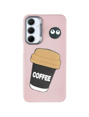 Чохол Leather Toys для Samsung Galaxy A26 A266 Coffee/Pink Coffee/Pink (6920581374)