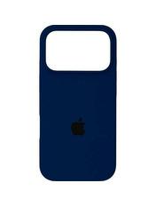 Чохол Silicone Silicone Case Full Aquarelle для Apple iPhone 17 Pro Deep Navy